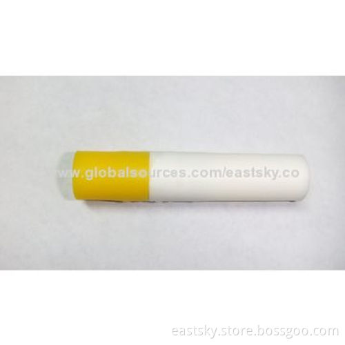 Customized cigarette-shaped USB drive, made of soft PVC material, OEM orders are welcomeNew